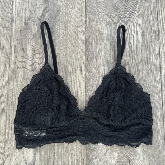Express Other - EXPRESS Black Lace Bralette Size M